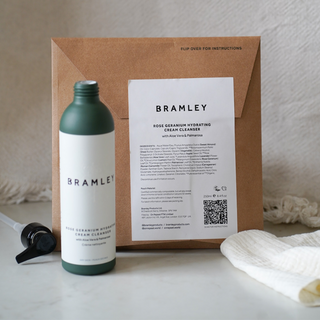 Geranium Hydrating Cream Cleanser Compostable Refill Pouch 250ml