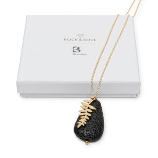 Rock & Soul X Bramley Aromatherapy Fern Necklace