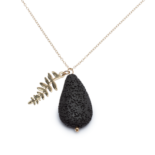 Rock & Soul X Bramley Aromatherapy Fern Necklace