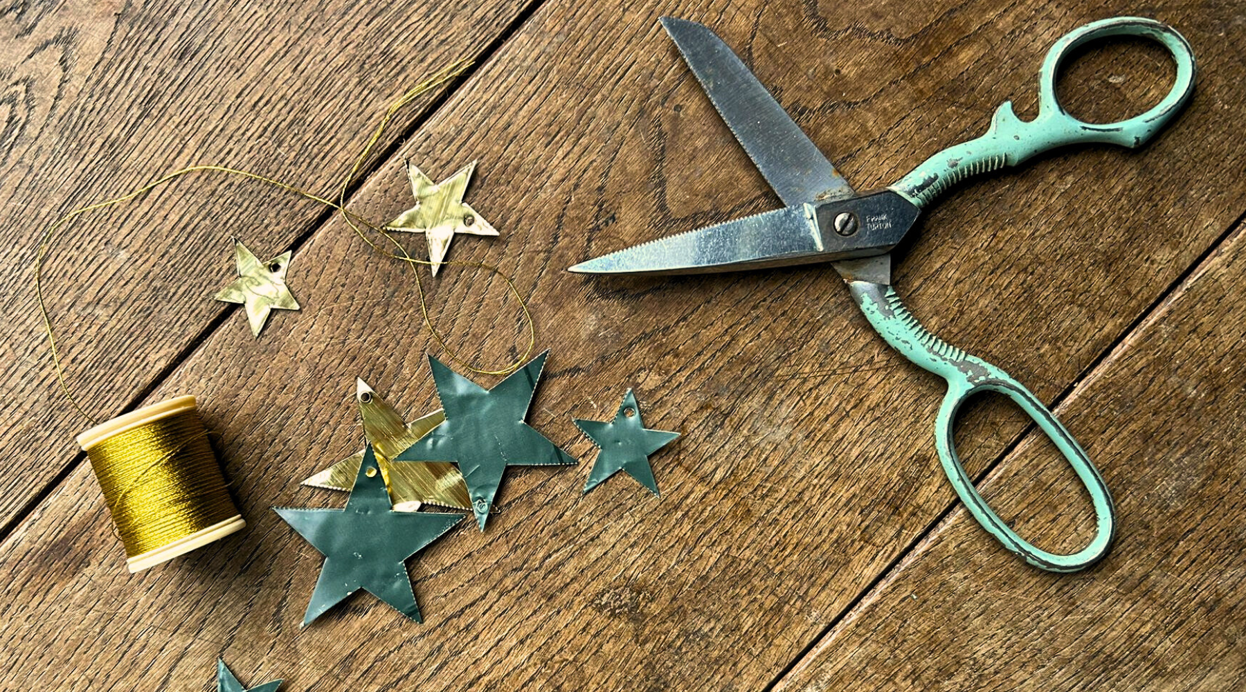 How To Create an Upcycled Star Garland