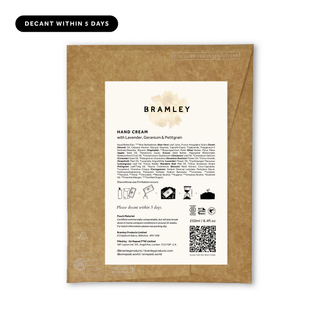 Hand Cream Compostable Refill Pouch