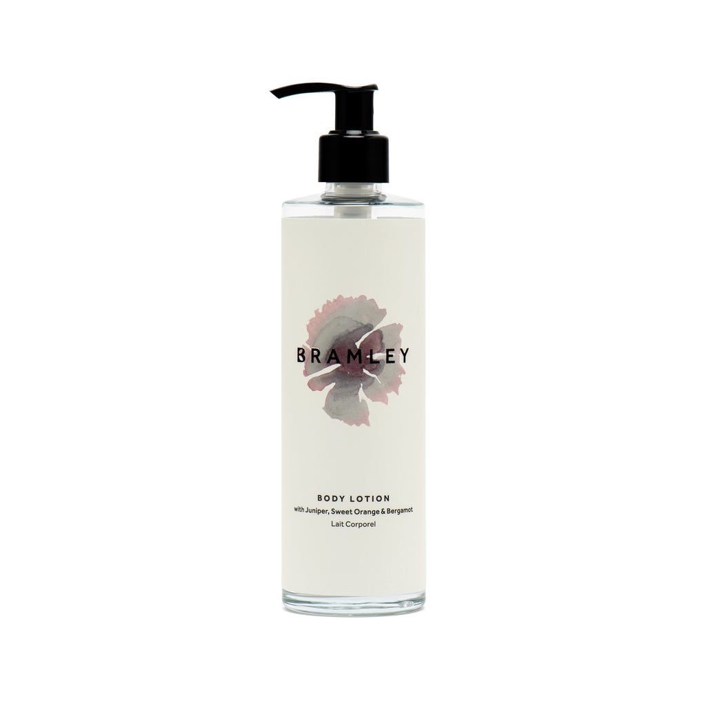Body Lotion Empty Glass Bottle & pump