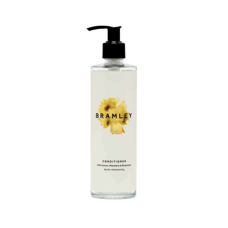 Conditioner Empty Glass Bottle & Pump