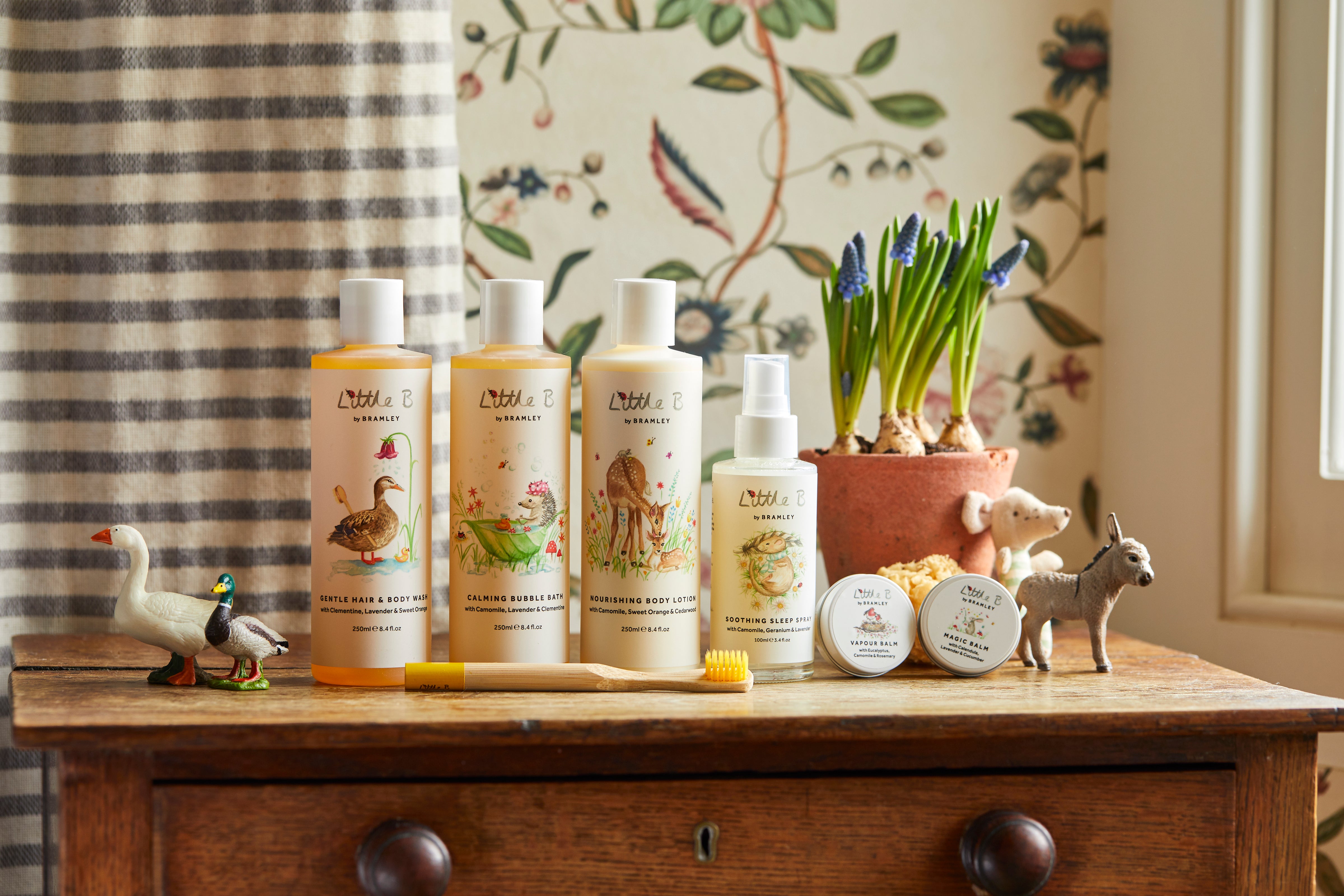 NATURALLY GENTLE bath & body care for little adventurers