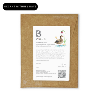 Little B Hair & Body Wash Compostable Refill Pouch