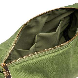 Sage Green Canvas Washbag