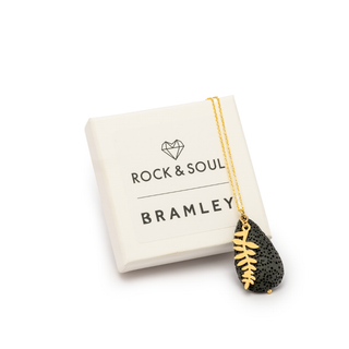 Rock & Soul X Bramley Aromatherapy Fern Necklace