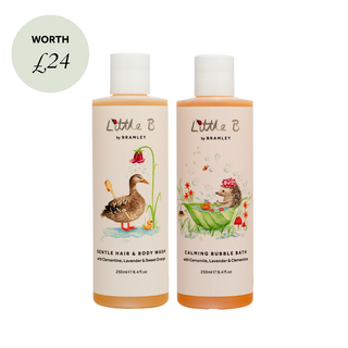 Little B Natural Bathtime Duo