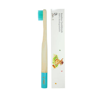 Little B Bamboo Toothbrush - Turquoise